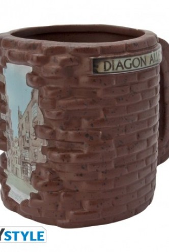 Harry Potter - Taza 3D Callejón Diagon