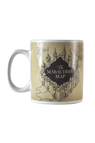 Harry Potter - Taza sensitiva al calor Marauder's Map