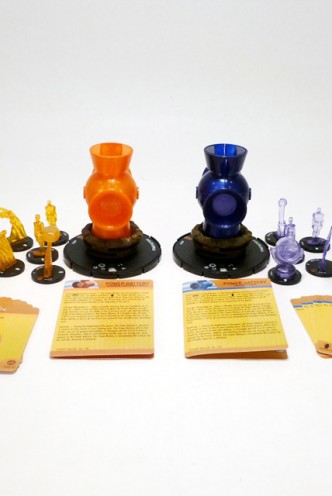 HeroClix - War Of Light Lantern Corps Power Batteries