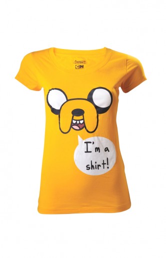 Adventure Time Yellow, Im A Shirt Female