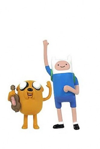 Hora de Aventuras Wave 1 Minifigura Finn y Jake