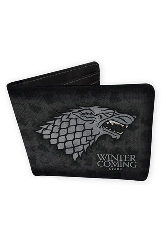 Juego de Tronos - Cartera + Llavero Casa Stark