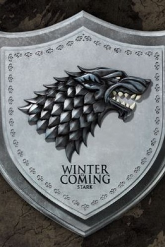 Stark House Crest WALL PLAQUE