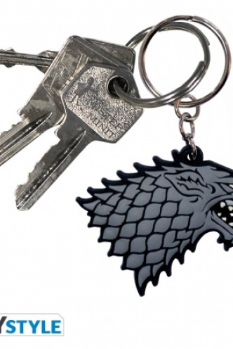 GAME OF THRONES Keychain Stark PVC