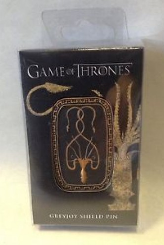Game of Thrones Shield Pin: Greyjoy Sigil