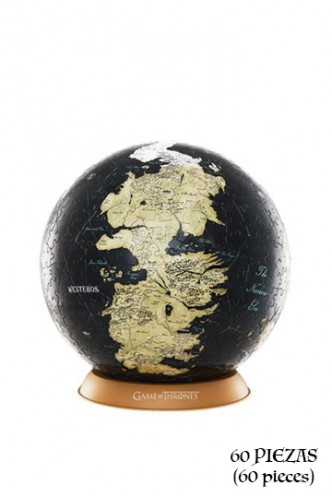 Juego de Tronos - Puzzle 3D Globe Unknown World