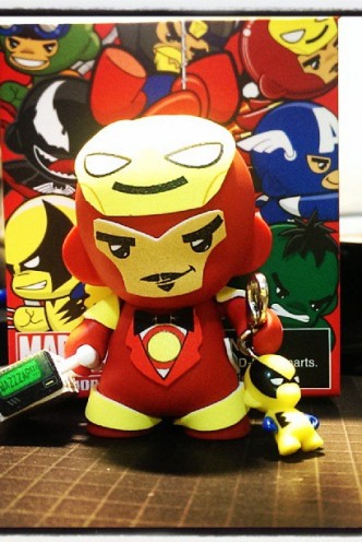 Kidrobot x Marvel Ironman MUNNY Superhero Toy 4-Inch Artist: You! 