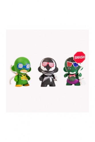 Kidrobot x Marvel Micro MUNNY Superhero Toy 3-Inch