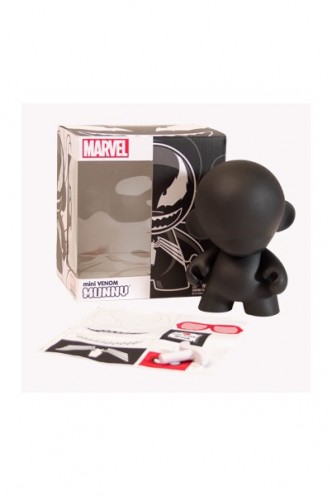Kidrobot x Marvel Venom MUNNY Superhero Toy 4-Inch Artist: You! 