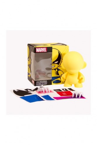 Kidrobot x Marvel Wolverine MUNNY Superhero Toy 4-Inch Artist: You! 