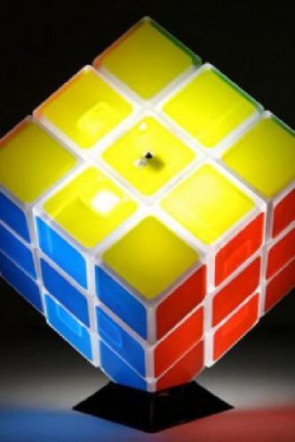 Lámpara - Cubo de Rubik 12cm.