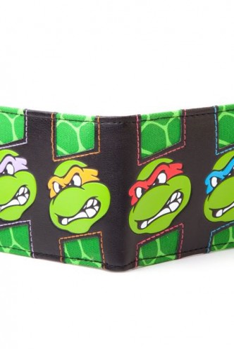 LAS TORTUGAS NINJA CARTERA - TMNT CARAS TORTUGAS