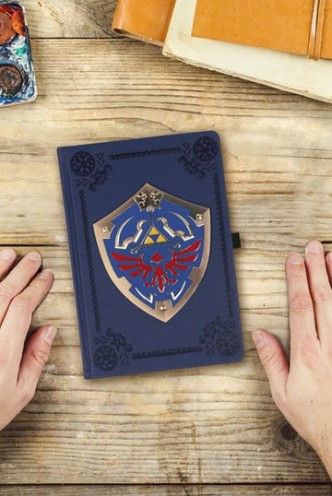 Legend of Zelda Metal - Embellished Premium Journal A5 Metal Shield