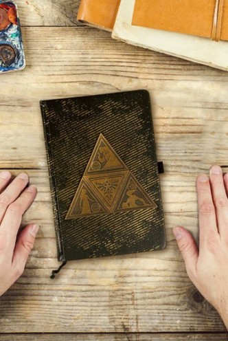 Legend of Zelda - Metal Embellished Premium Journal A5 Metal TriForce