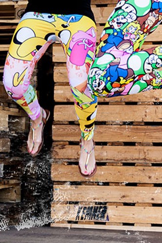 Adventure Time All Over Print Legging Mod.2