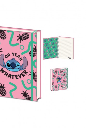 Lilo & Stitch - Oh Yeah Whatever A5 Wired Notebook