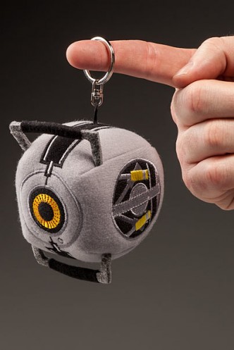 Portal 2 Plush Keychain Space Sphere