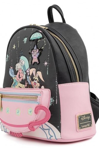 Loungefly -Disney: Alice in Wordenland- Mini Mochila A very Merry Unbirthday to you