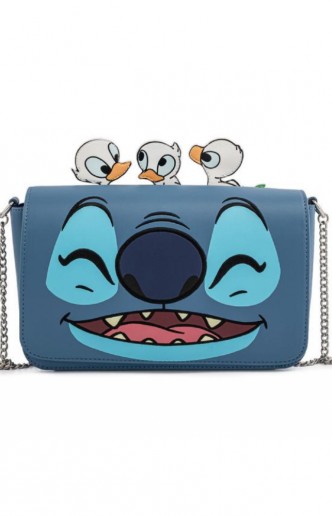 Loungefly -Disney: Lilo & Stitch -  Stitch Duckies Cross Body Bag