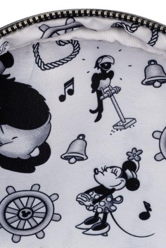 Loungefly -Disney: Steamboat Willie - Music Cruise Mini Backpack