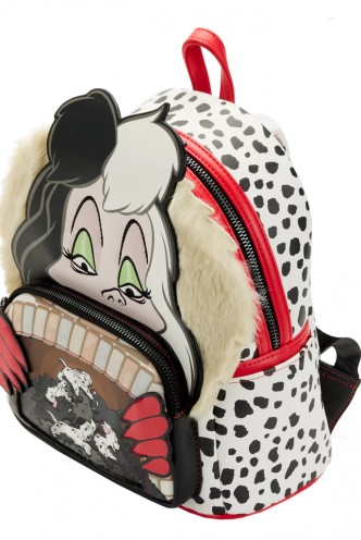 Loungefly - 101 Dalmatians Cruella Villains Scene Mini Backpack