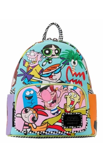 Loungefly - Cartoon Network Retro Collage Mini Backpack