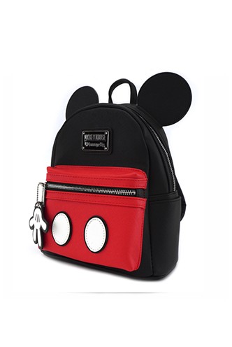 Loungefly - Mini mochila de cuero Mickey