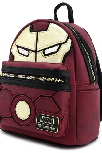 Loungefly - Marvel Iron Man Faux Leather Mini Backpack