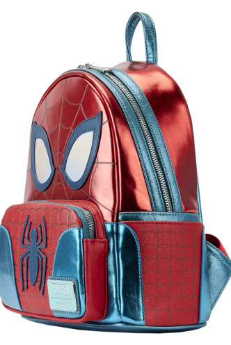 Loungefly - Mini Mochila Marvel - Shine Spiderman Cosplay