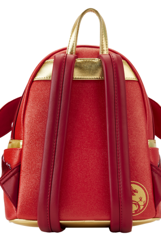 Loungefly - Mulan 25th Anniversary:  Mushu Glitter Cosplay Mini Backpack