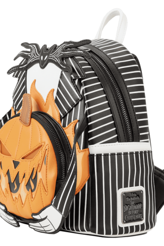 Loungefly - The Nightmare Before Christmas:  Jack Pumpkin Head Mini Backpack