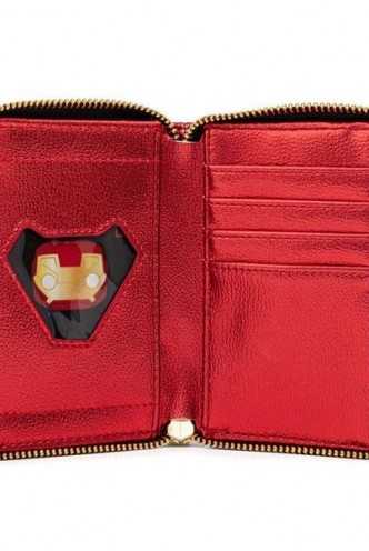 Loungefly - Monedero Marvel Iron Man Head