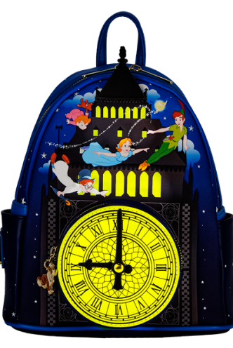 Loungefly - Peter Pan - Peter Pan Glow Clock Mini Backpack