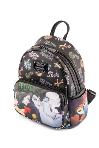 Loungefly - Villains - Mini Mochila Villains Club