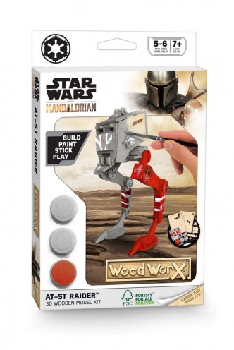 Star Wars AT-ST Walker wooden model