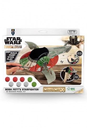 Star Wars Boba Fett Slave 1 wooden model