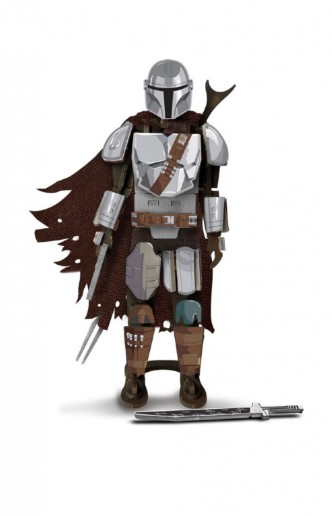 Star Wars The Mandalorian wooden model