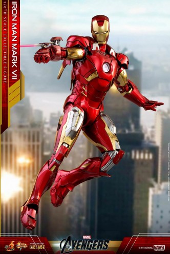 Marvel: Avengers - Figura Diecast Iron Man Mark VII Hot Toys