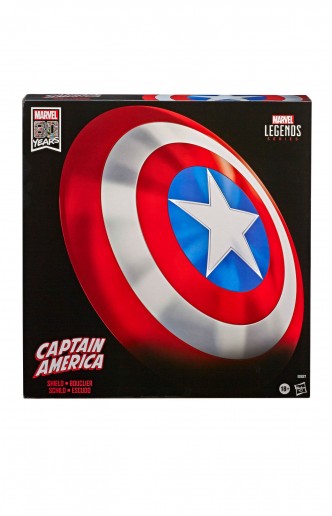 Marvel Legends Shield Premium Captain América 80th Anniversary 60 cm