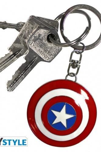 Marvel - Keychain 3D Shield Captain America