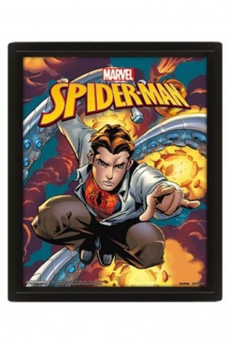 Marvel - Poster 3D Spider Man Costume Blast