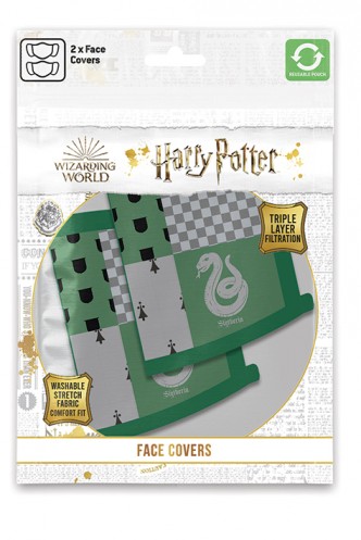 Mascarilla Facial - Harry Potter Slytherin Pack x2