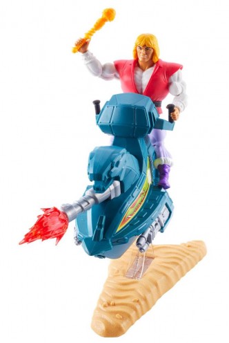 Masters of the Universe - Prince Adam with Sky Sled Origin Figure