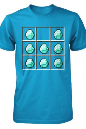 Minecraft Camiseta Diamond Crafting 