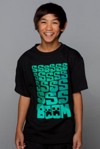 Minecraft T-SHIRT SSS BOOM! 