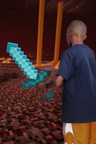 Minecraft - Espada Diamante 65 cm