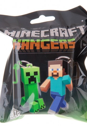 Minecraft Hangers Llaveros Mystery Bags