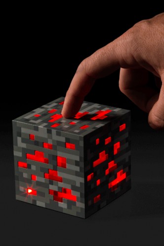 Minecraft Light-up Redstone Ore