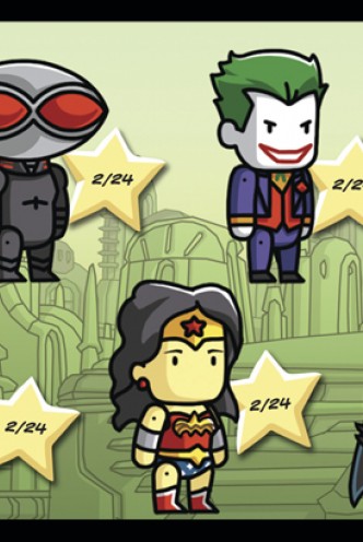 Mini Figura - DC Cómics - Scribblenauts UNMASKED "Serie 1"