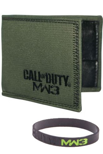 Call Of Duty - MW3 Black Bifold & Wristband